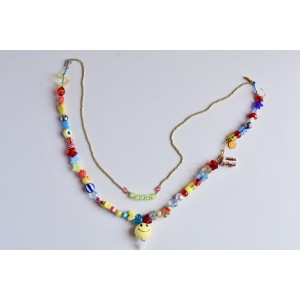 Rave party beaded double...
