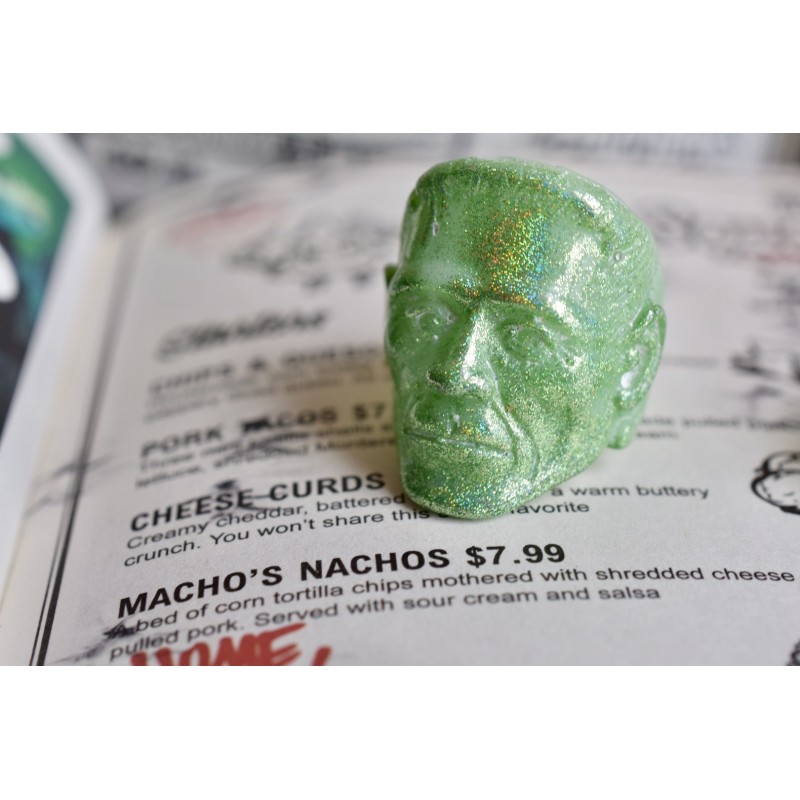 Frankenstein ring handmade in resin