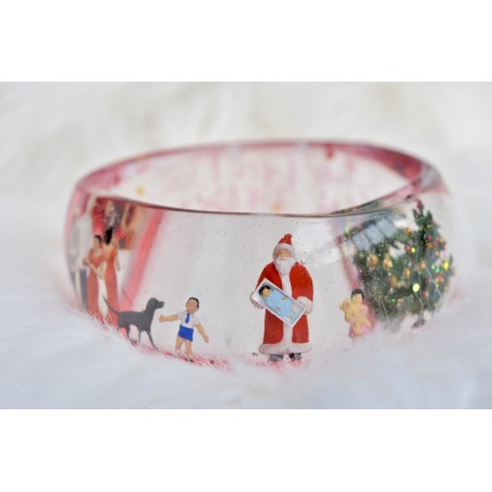 Santa Claus bangle handmade