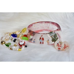Bracelet décor de Noel miniature