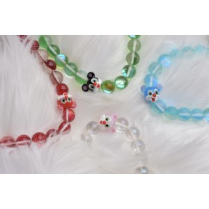 Lampwork animals colorful bright necklaces chokers