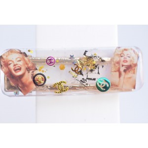 Marilyn Monroe hair clips barrettes