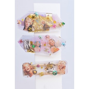 Iconic hair clips barrettes