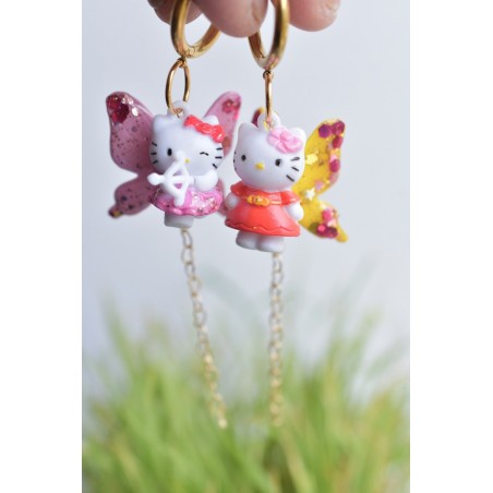 fairy cats earrings