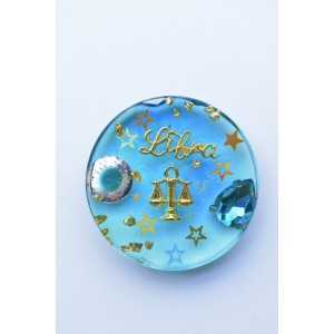 Libra zodiac cell phone holder