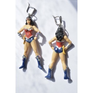 Wonder Woman earrings figure