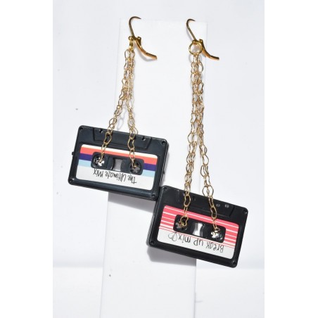 Tape earrings