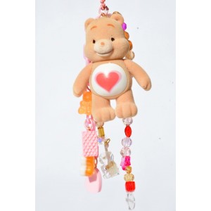 Bisounours coeur porte clefs