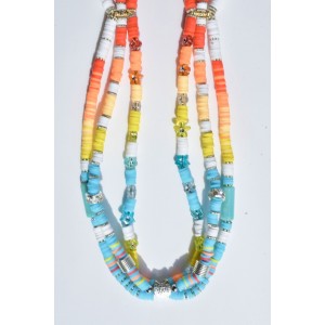 Apache beaded necklace
