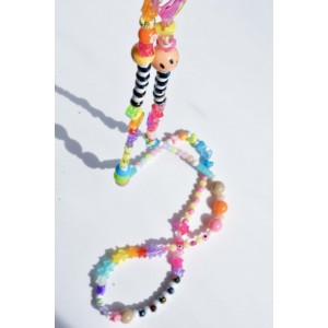 Collier candy beads handmade