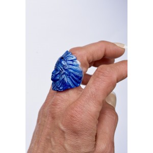 Indian ameridian resin ring