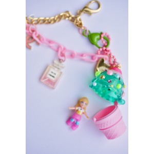 Polly Pocket decoration clip for bag