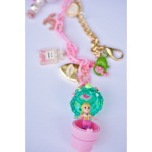 Attache de sac grigri polly pocket