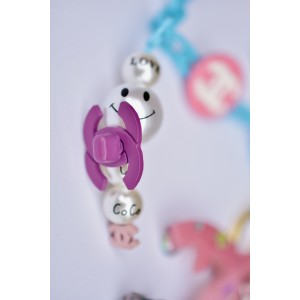 Attache de sac grigri polly pocket