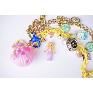 Polly Pocket decoration clip for bag