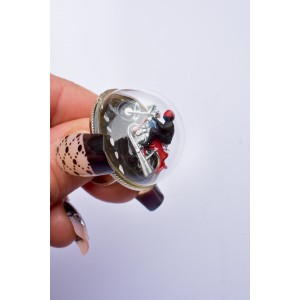 Bague moto miniature