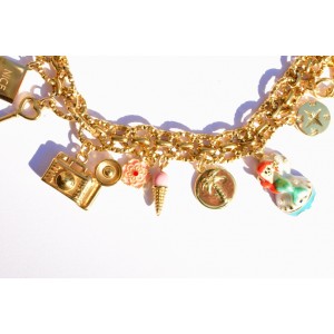 Collier maillons charms palmier Bordelinparis