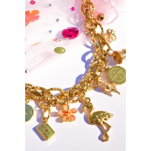 Collier multi charms breloques Bordelinparis