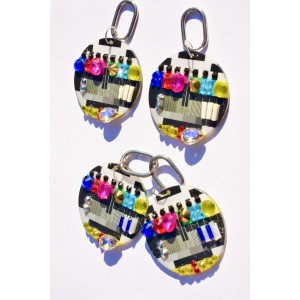 Earrings mire TV Bordelinparis