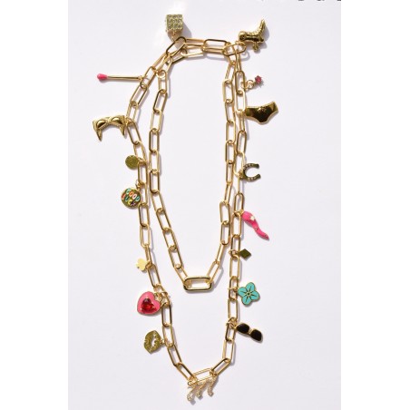 Casino 777 necklace with its 17 charms