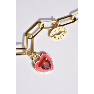 Casino necklace with its 17 charms