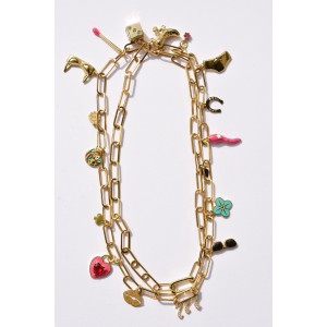 Casino 777 necklace with its 17 charms