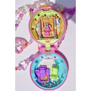 Polly Pocket necklace or bag charm