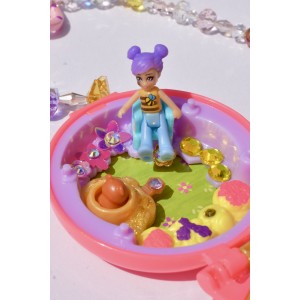 Polly Pocket necklace or bag charm
