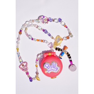 Polly Pocket necklace or bag charm