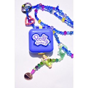 Polly Pocket necklace or bag charm