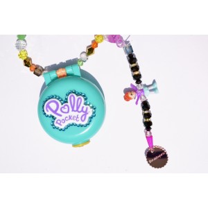 Polly Pocket necklace or bag charm