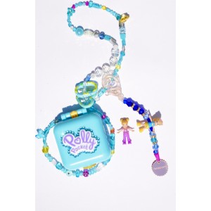 Polly Pocket necklace or bag charm