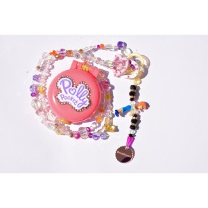 Polly Pocket necklace or bag charm