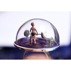 Fitness dome ring