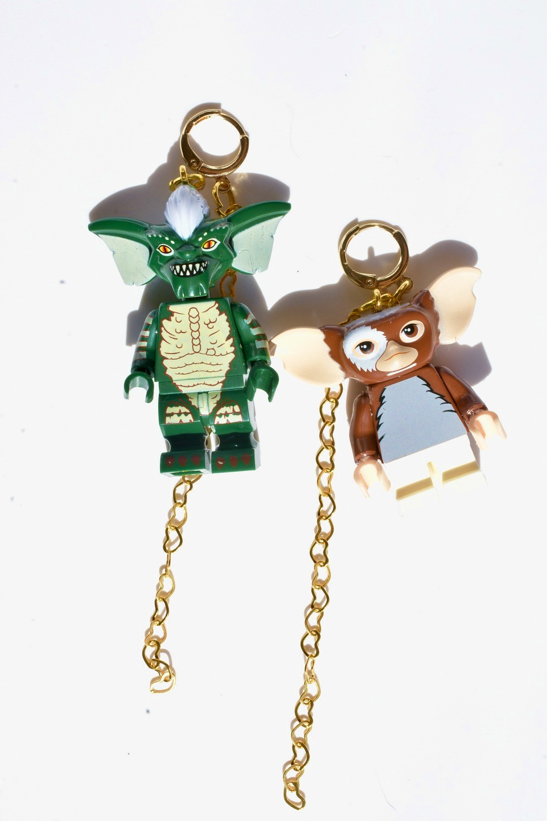 Gremlins pendants earrings