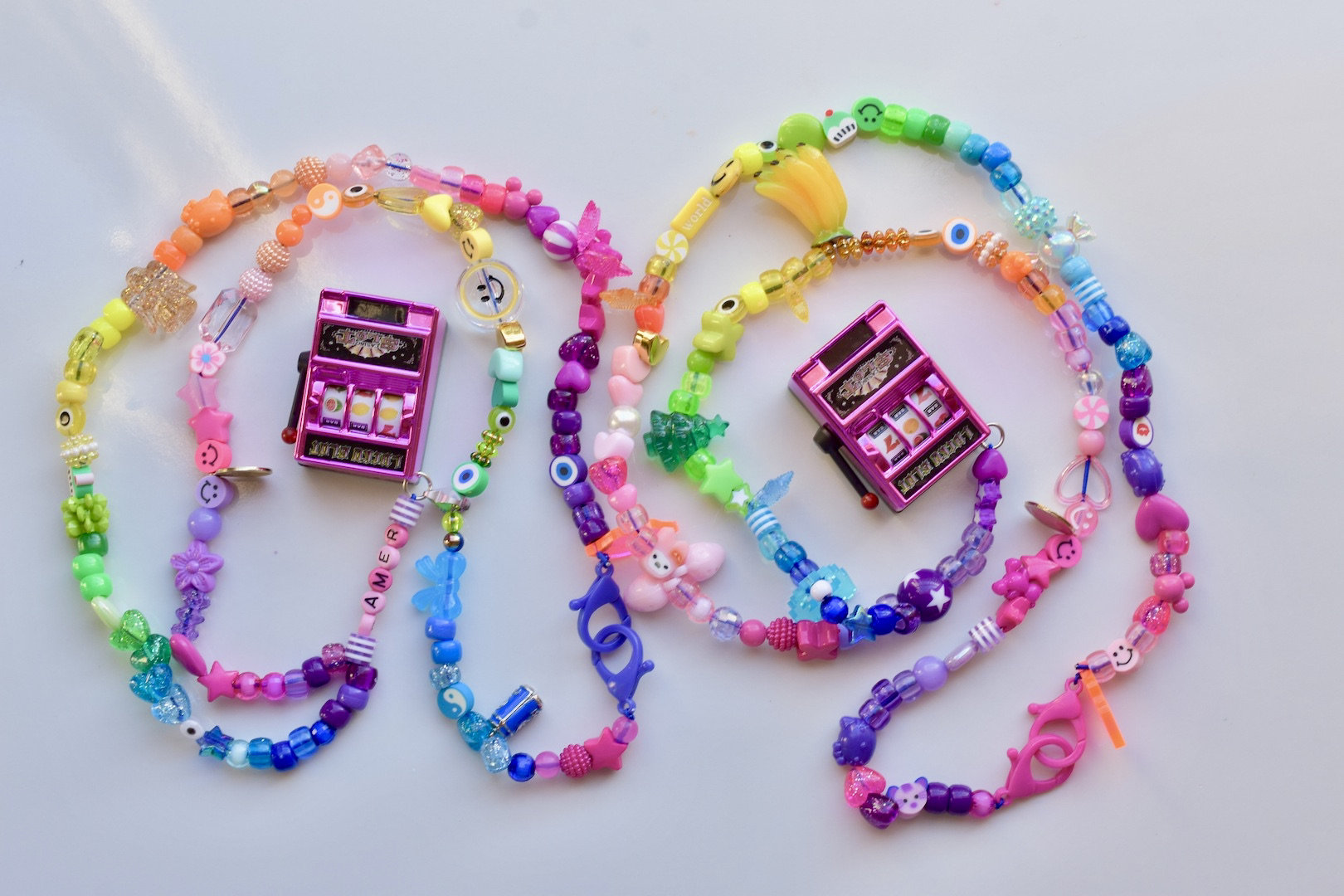 Multicolore beaded necklace handmade